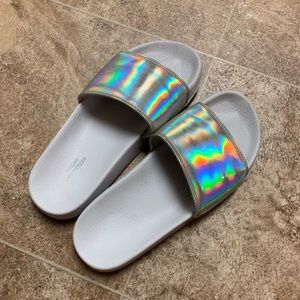Urban Outfitters Laser Pool Slides